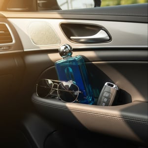 perfume 9AM Dive dalam poket pintu kereta Malaysia