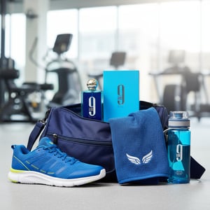 9AM Dive dalam beg gym lelaki Malaysia gaya sporty