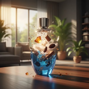 Botol Rare Reef Afnan minyak wangi lelaki viral Malaysia aroma fresh marine sesuai outing siang