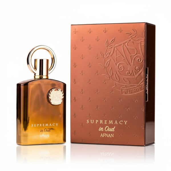 Supremacy In Oud by Afnan 100 ml EDP unisex Malaysia – haruman smoky oud amber padu & tahan lama