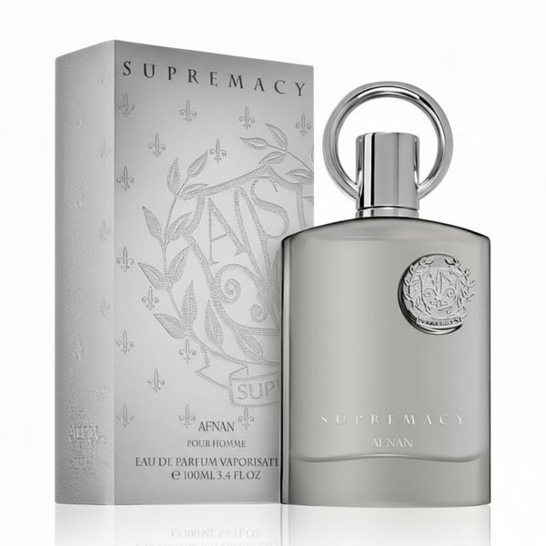 Supremacy Silver by Afnan 100 ml EDP men Malaysia – haruman maskulin fresh aromatic & tahan lama