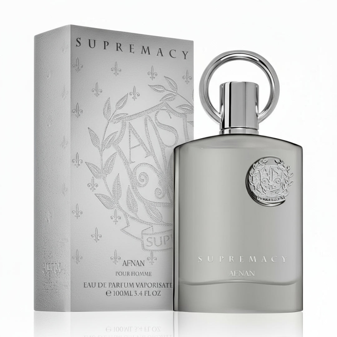 Supremacy Silver by Afnan 100 ml EDP men Malaysia – haruman maskulin fresh aromatic & tahan lama