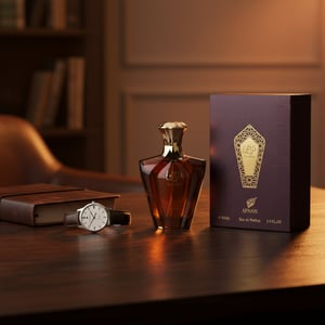 Turathi Brown Afnan perfume men malaysia warm wood desk gentleman style hadiah lelaki