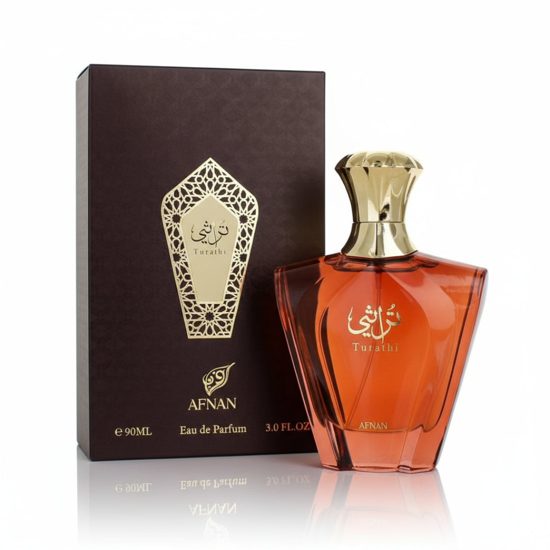Turathi Brown by Afnan 100 ml EDP men Malaysia – haruman maskulin woody spicy & tahan lama