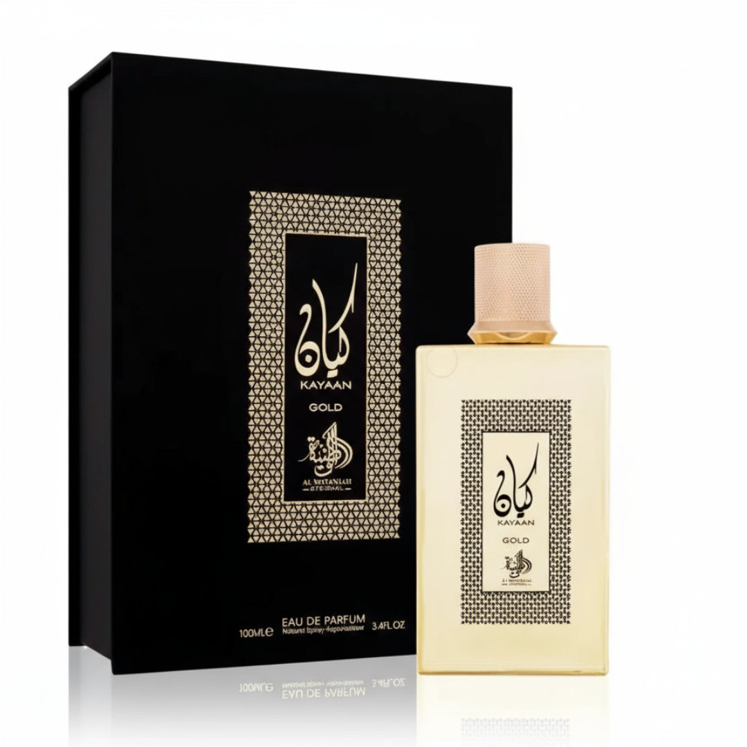 Kayaan Gold Al Wataniah Cologne Kayaan Al Wataniah Eternal Perfume Extrait 100ml Unisex Gifts Fragrances 