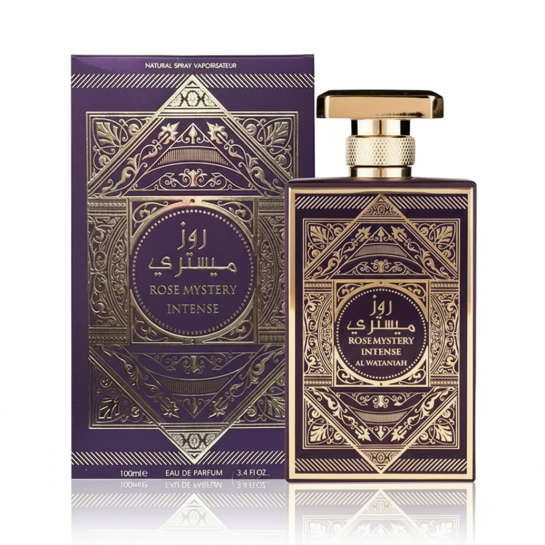 Rose Mystery Intense Perfume Al Wataniah Edp Unisex 100ML Rosy Unisex Perfume Wataniah Arab Gulf 