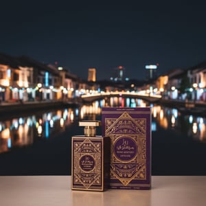 Rose Mystery Intense di Sungai Melaka malam