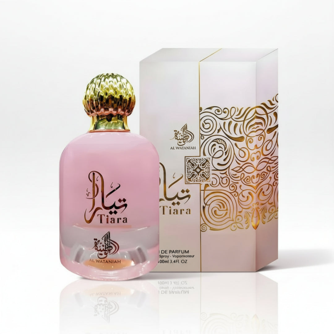 Tiara Pink 100ml EDP – Al Wataniah Perfume for Women (Sweet Floral Fruity Pink Scent)