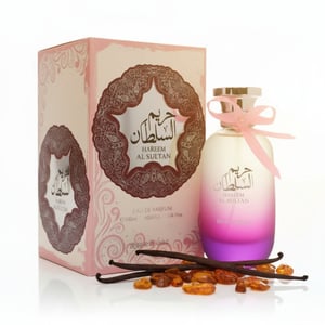 Hareem Al Sultan perfume amber stones vanilla women fragrance Malaysia