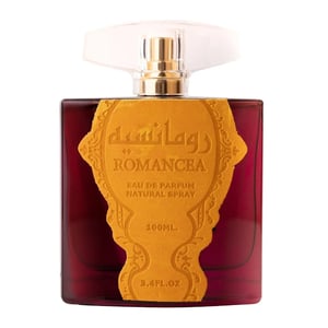 Romancea 100ml EDP bottle &ndash; Ard Al Zaafaran Perfume for Women (Floral Amber Sweet Scent)