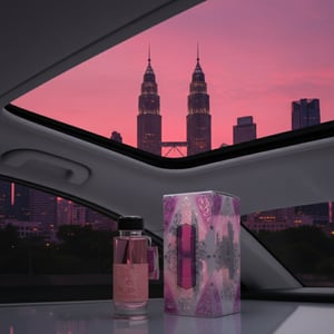 hooria sunroof kereta malam pink kl malaysia