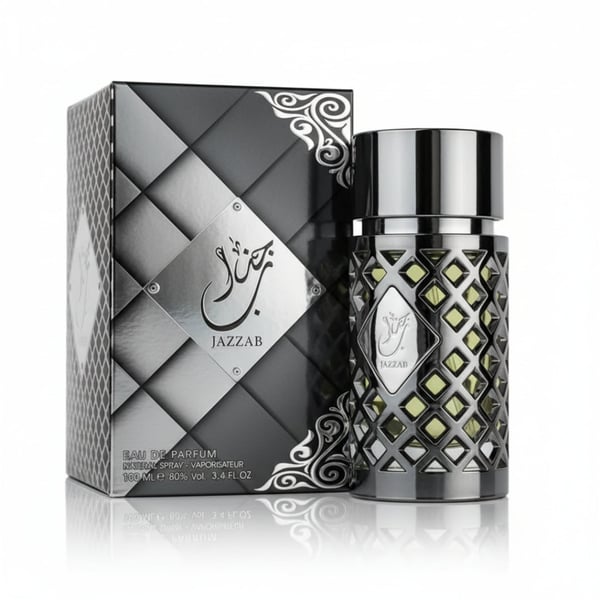 Jazzab Silver Perfume man Ard Al Zaafaran EDP 100ml For Him 