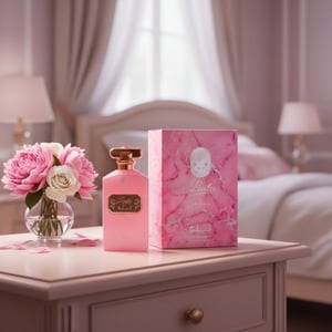 laila minyak wangi wanita bilik tidur lembut pink malaysia