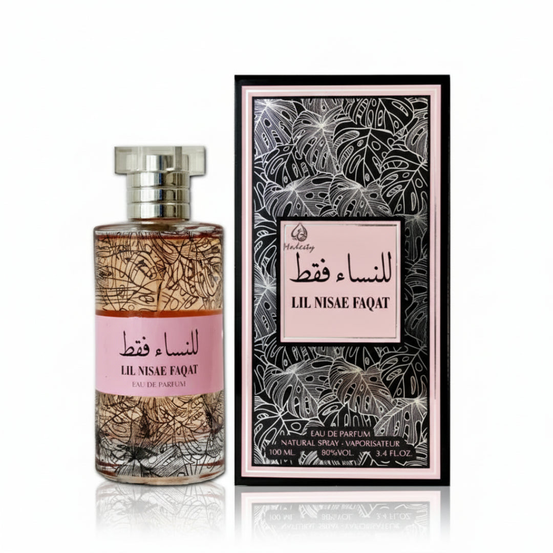 Lil Nisae Faqat Zaafaran perfume wanita fruity floral sweet long lasting Malaysia sesuai harian