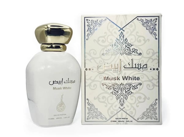 Musk White Perfume Musk Original Edp 100 ml Eau De Parfume from the UAE 
