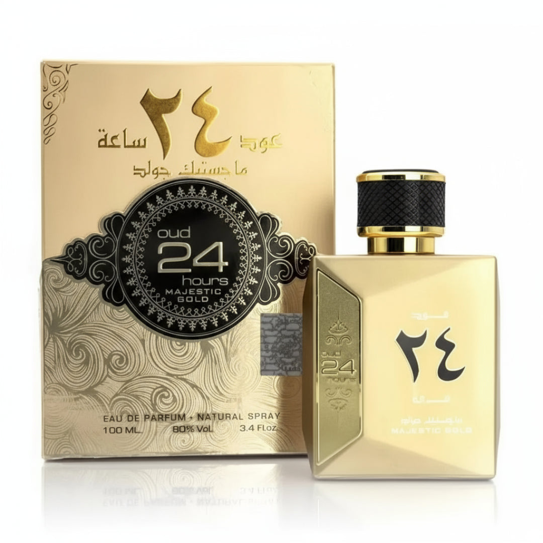 Oud 24 Hours Majestic Zaafaran perfume lelaki oud vanilla warm long lasting Malaysia sesuai malam