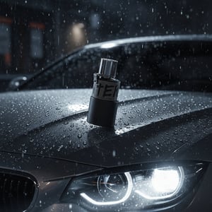 Hunter Intense Armaf 100ml EDP bottle and box car hood rain dramatic light men fragrance Malaysia