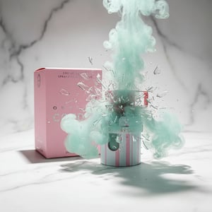 Odyssey Candee perfume bottle and packaging on a white background