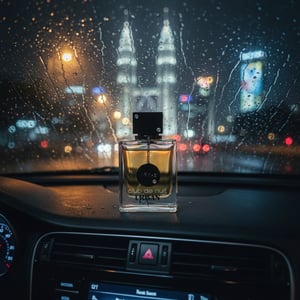perfume lelaki papan pemuka kereta hujan malam kl malaysia