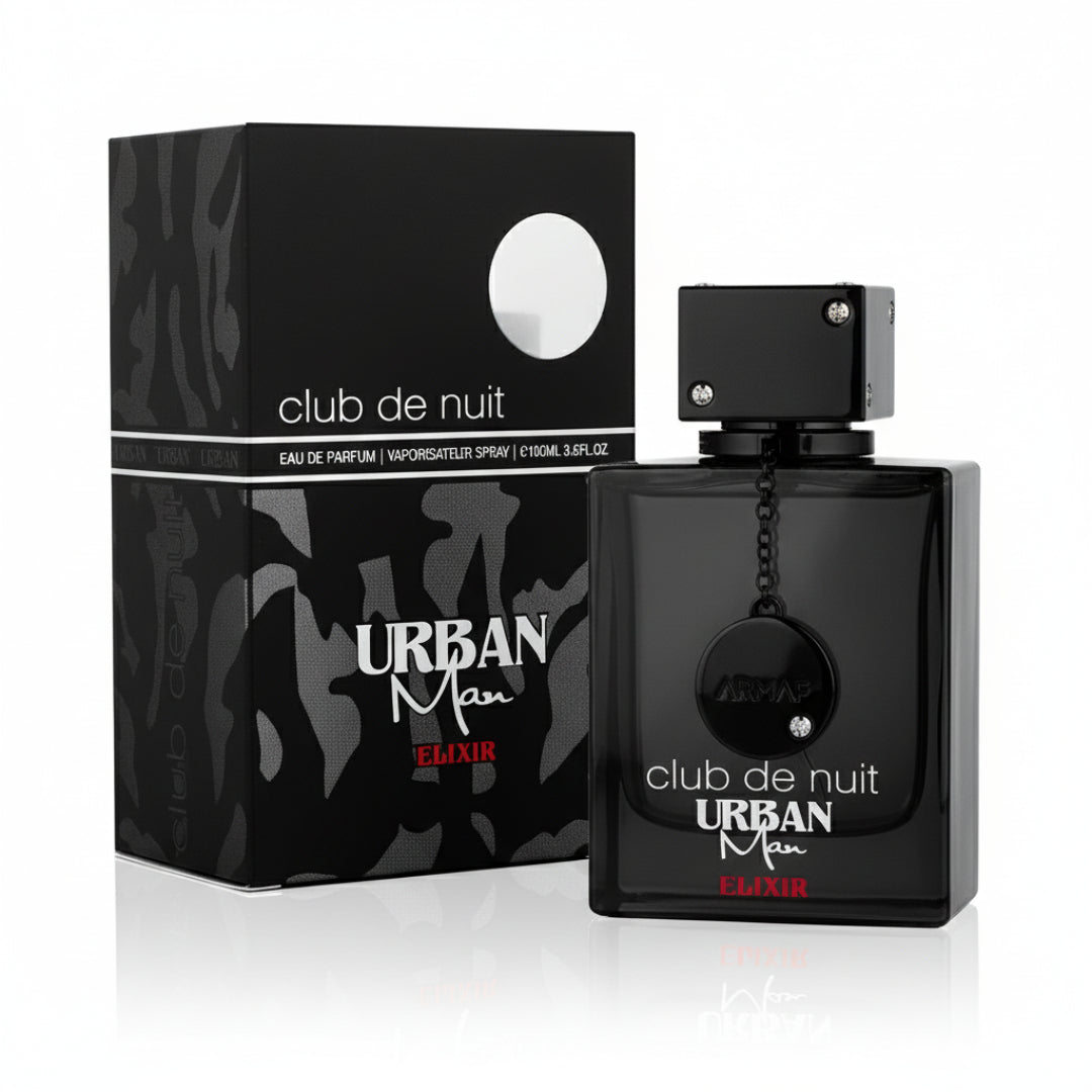 Club De Nuit Urban Elixir Armaf perfume lelaki fresh spicy amber long lasting Malaysia sesuai malam