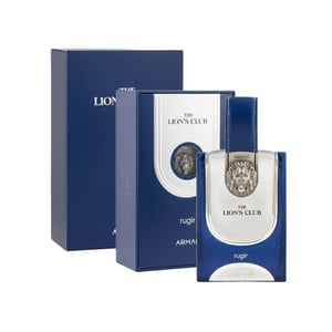 Box dan botol Rugir Lions Club Armaf fragrance lelaki warm spicy vibe premium Malaysia