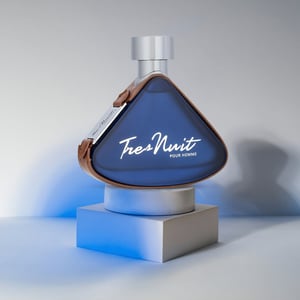 Botol Tres Nuit Armaf minyak wangi lelaki viral Malaysia aroma fresh green sesuai outing