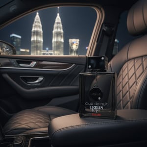 urban elixir kerusi penumpang malam klcc malaysia