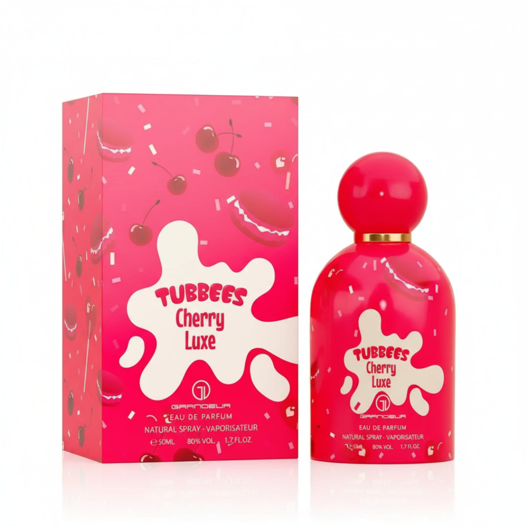 Cherry Luxe Tubbees Grandeur perfume wanita fruity sweet bau ceri Malaysia sesuai harian