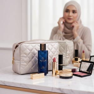 Glamour Woman dalam beg makeup, gaya wanita moden Malaysia