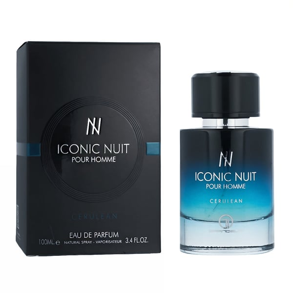 Iconic Nuit Pour Homme 100ml EDP for Men by Grandeur La Nuit de L&#39;Homme Bleu Électrique