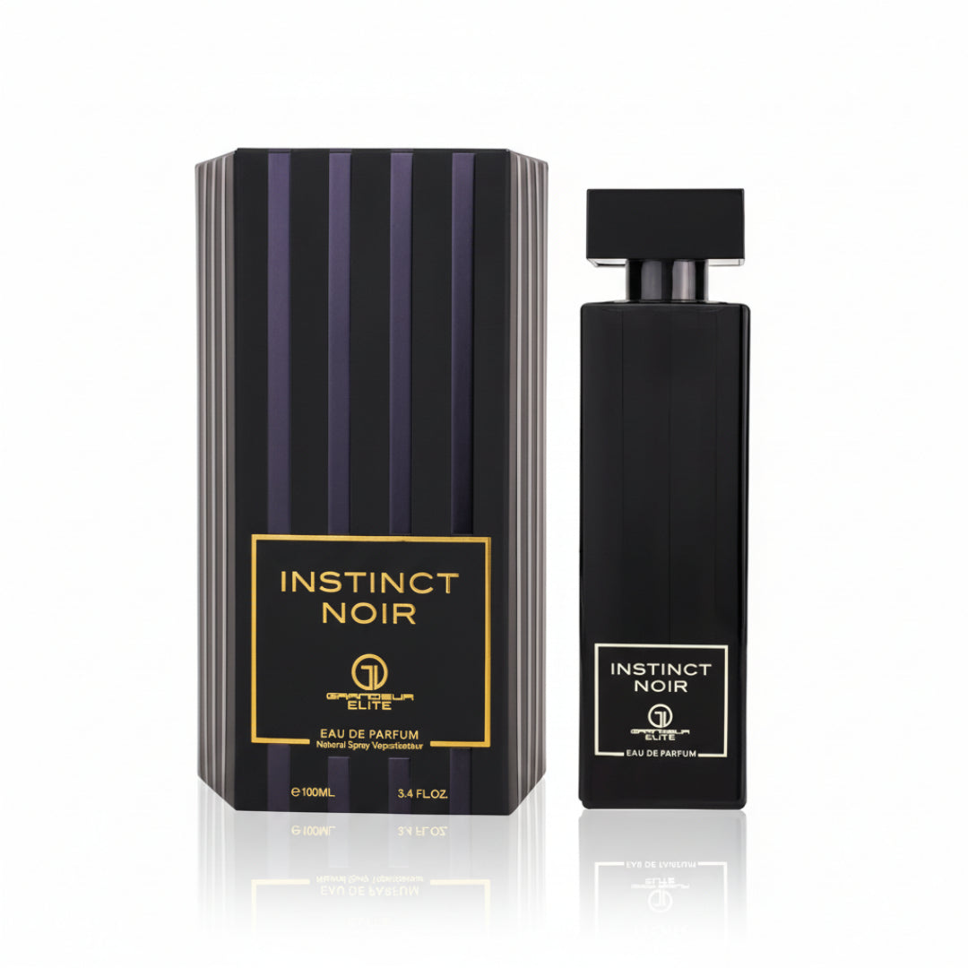 Instinct Noir Grandeur perfume lelaki woody amber spicy tahan lama Malaysia sesuai malam