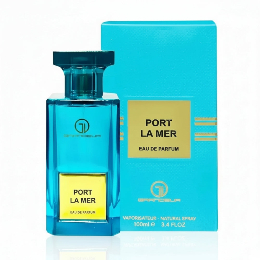 Port La Mer Perfume Man Grandeur Elite 100ml Edp Ultra For Him Elixir Port La Mer Blue 