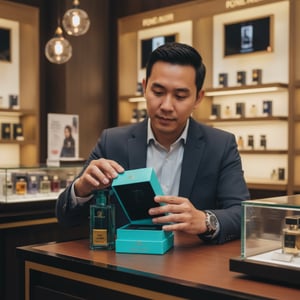 Port La Mer Perfume Man Grandeur Elite 100ml Edp Ultra For Him Elixir Port La Mer Blue