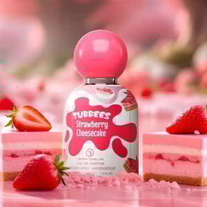 Botol Strawberry Tubbees minyak wangi wanita aroma strawberi lembut sesuai outing