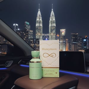 honeymoon gulf orchid perfume dalam kereta malam kl malaysia