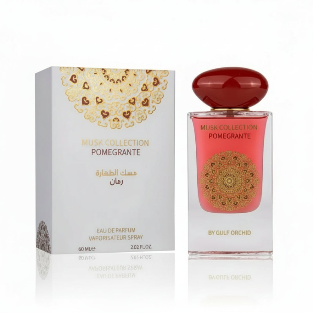 Pomegranate Musk Gulf Orchid perfume wanita fruity sweet musky long lasting Malaysia sesuai harian