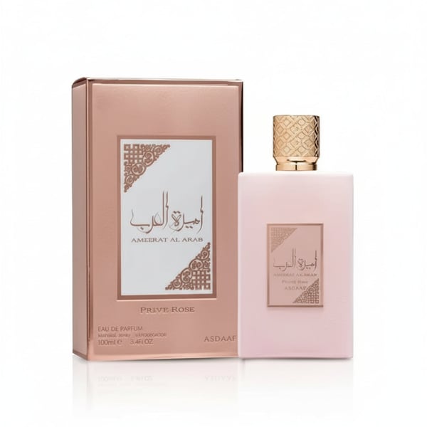 Ameerat Al Arab Prive Rose by Lattafa 100 ml wanita Malaysia – haruman sweet rosy fruity & tahan lama
