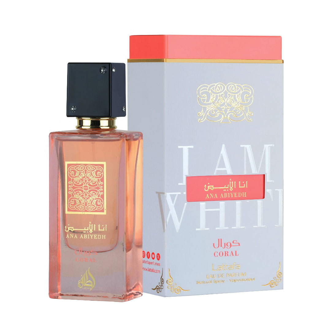 Ana Abiyedh Coral Lattafa Perfumes for women and men
