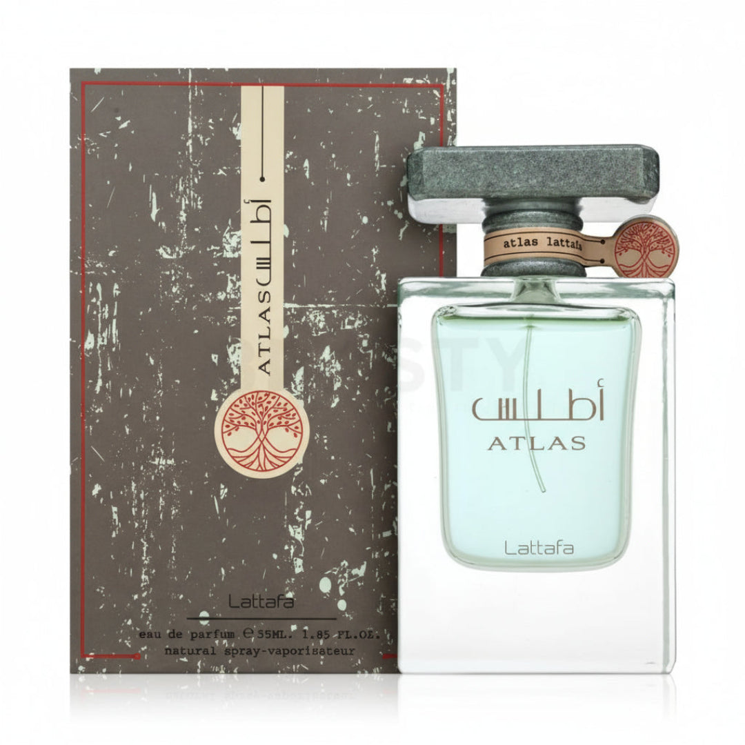 Atlas by Lattafa 55ml EDP men Malaysia – haruman maskulin segar & padu