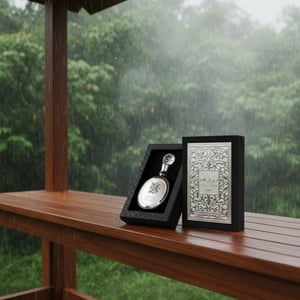 Fakhar Silver 100ml EDP &ndash; minyak wangi lelaki tahan lama bau segar