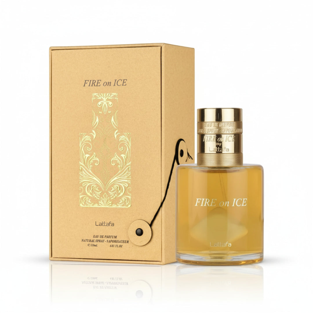 Fire On Ice Lattafa perfume unisex fresh spicy citrus long lasting Malaysia sesuai harian