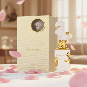 Her Confession dikelilingi kelopak ros merah jambu, suasana romantik Malaysia