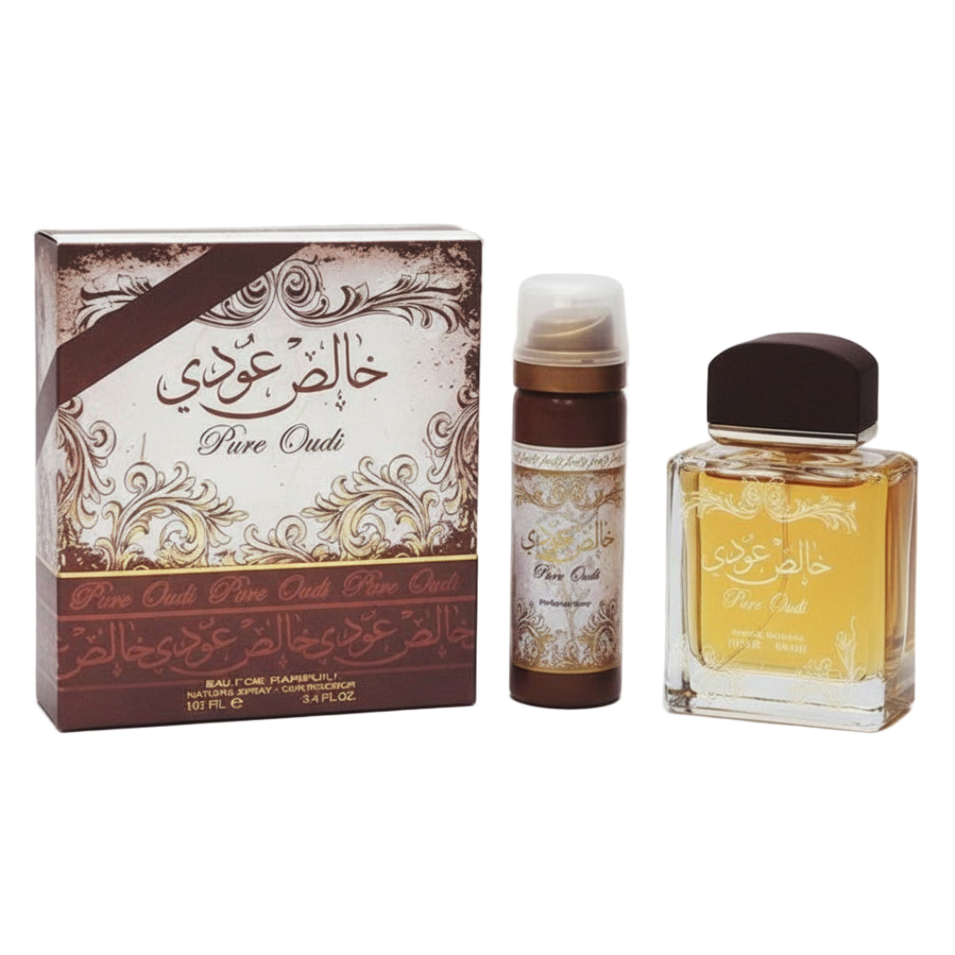 Khalis Pure Oudi Lattafa perfume oud woody smoky long lasting Malaysia sesuai malam