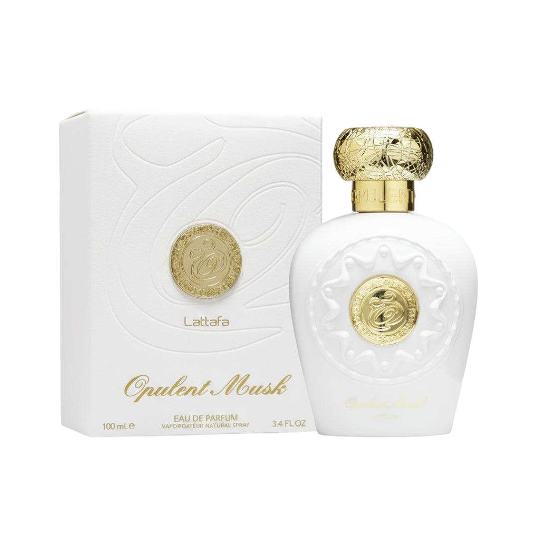 Botol Opulent Musk Lattafa minyak wangi unisex viral Malaysia aroma white musk sesuai outing