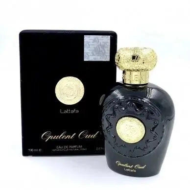 Opulent Oud Black perfume by Lattafa unisex perfume 100 ml EDP 