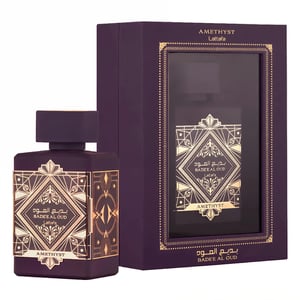 Perfume unisex Badee Al Oud Amethyst Lattafa original Malaysia &ndash; bau floral amber mewah