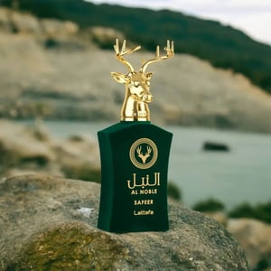 botol Safeer Al Noble Lattafa fragrance warm spicy Arabic vibe premium Malaysia