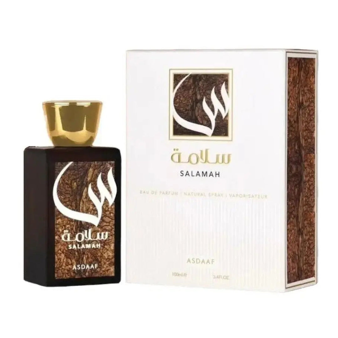 Salamah Parfum Unisex Hot Summer Fragrance Asdaaf Lattafa100 ML Parfum Women and Fragrance Men Alsalamah 