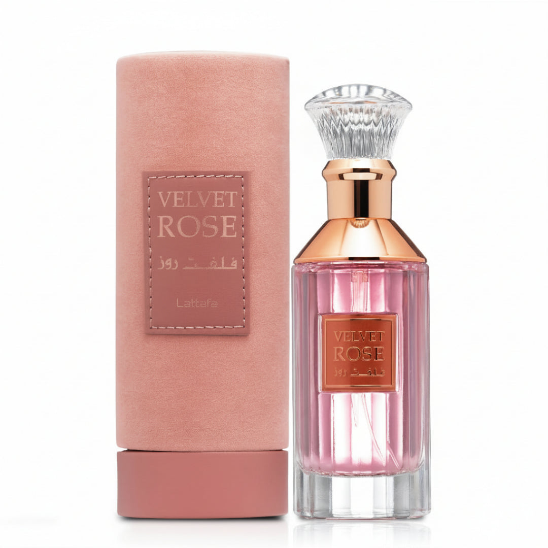Velvet Rose by Lattafa 100 ml EDP unisex Malaysia – haruman rose amber woody & tahan lama