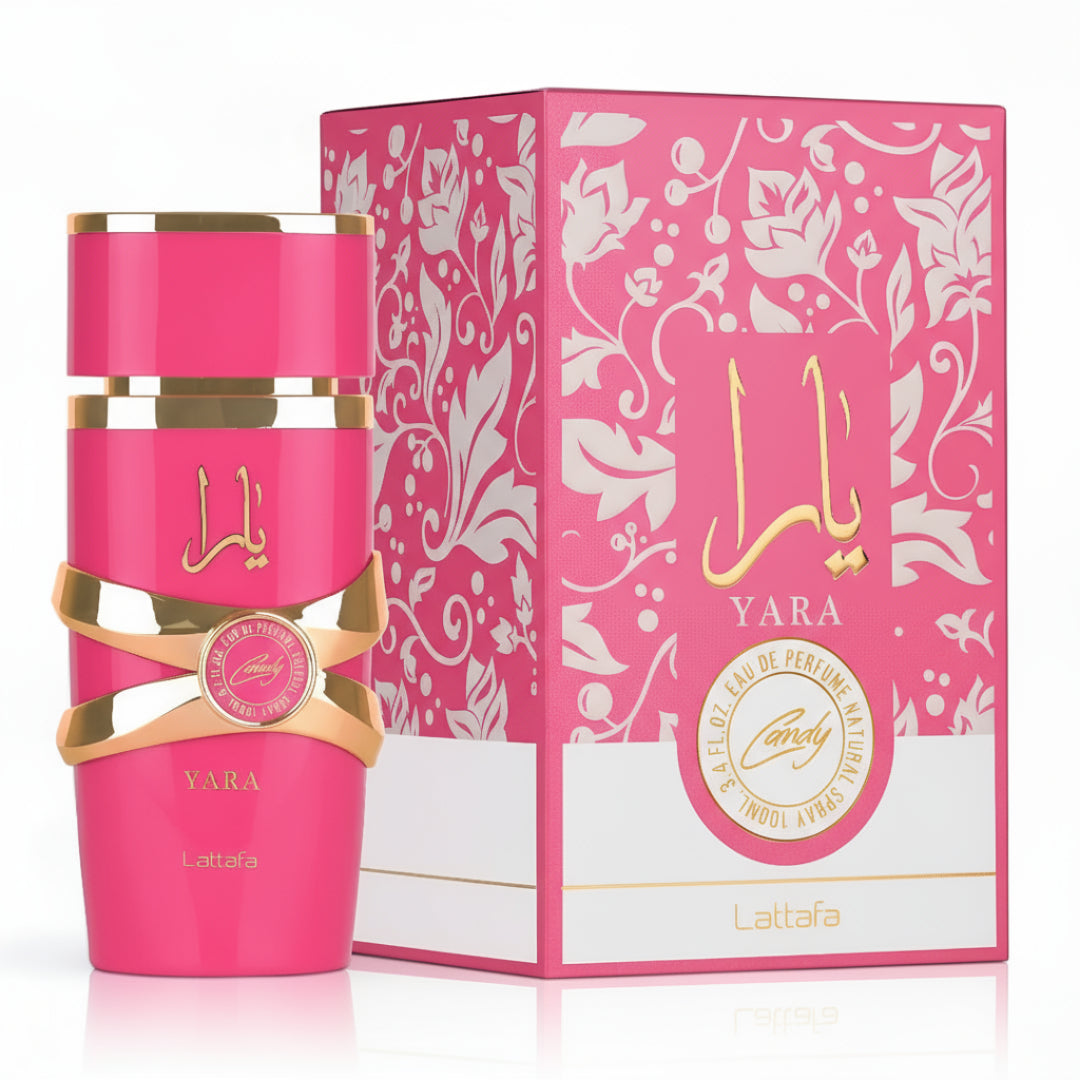 Yara Candy Lattafa perfume wanita sweet fruity floral tahan lama Malaysia sesuai harian